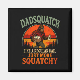 Dadsquatch retro bigfoot als een gewone vader meer magneet