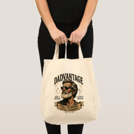 DADVANTAGE Nog steeds lerend, nog steeds leidend R Tote Bag