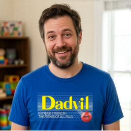 Dadvil Extreme Strength Grappige Vader T-Shirt