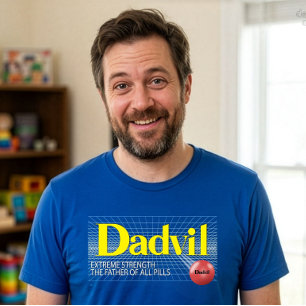 Dadvil Extreme Strength Grappige Vader T-Shirt