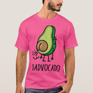 Dadvocado Funny Farting Avocado Dad Day T-shirt