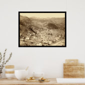 Dadwood Bekeken vanuit Engleside SD 1888 Poster (Keuken)