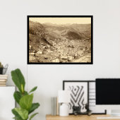 Dadwood Bekeken vanuit Engleside SD 1888 Poster (Thuiskantoor)