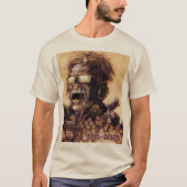 Dadworld Requiem Zombie klassiek design t-shirt (Voorkant)