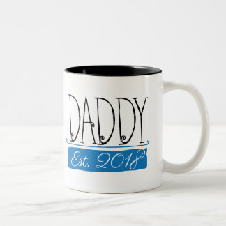 Dady Est 2018 grafische Mok voor cadeau
