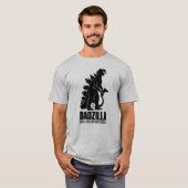 Dadzilla Als een vader, maar veel cooler. Grappig  T-shirt (Voorkant volledig)
