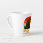Dadzilla, de vader van de Monsters Vaderdag Latte Mok (Linkerhoek)
