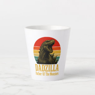 Dadzilla, de vader van de Monsters Vaderdag Latte Mok