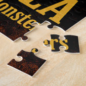 Dadzilla, de vader van de Monsters Vaderdag Legpuzzel (Zijkant)