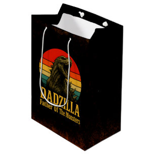 Dadzilla, de vader van de Monsters Vaderdag Medium Cadeauzakje