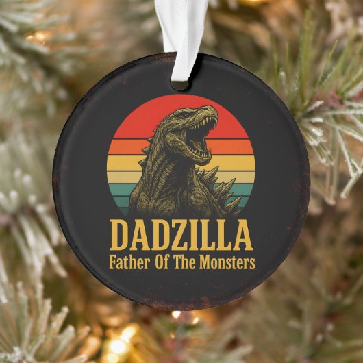 Dadzilla, de vader van de Monsters Vaderdag Ornament (Boom)