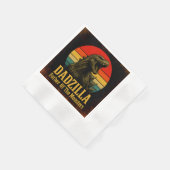 Dadzilla, de vader van de Monsters Vaderdag Servet (Hoek)
