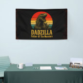 Dadzilla, de vader van de Monsters Vaderdag Spandoek (Beurs)