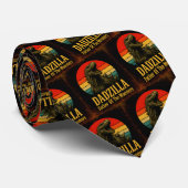 Dadzilla, de vader van de Monsters Vaderdag Stropdas (Opgerold)
