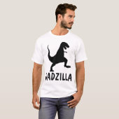 DADZILLA, Funny T-shirts voor papa (Voorkant volledig)