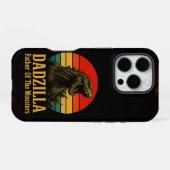 Dadzilla Vader van de Monsters Vaderdag iPhone Hoesje (Achterkant horizontaal)