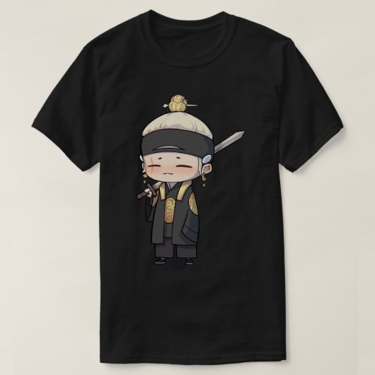 Daechwita - AGUST D-2 chibi art Sticker T-shirt (Design voorkant)