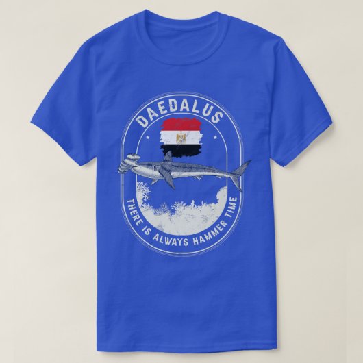 Daedalus Always Hammer Time Liveaboard Hammerhead  T-shirt (Design voorkant)