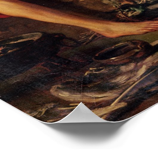 Daedalus Attaching Icarus' Wings, c.1754 Poster (Hoek)