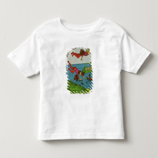Daedalus en Icarus, 15e eeuw Kinder Shirts (Voorkant)
