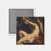 Daedalus en Icarus door Charles Le Brun Magneet (Voorkant / Achterkant)