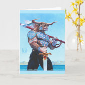 Daedalus Minotaur van Kreta Kaart (Gele Bloem)