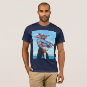 Daedalus Minotaur van Kreta T-shirt (Voorkant volledig)