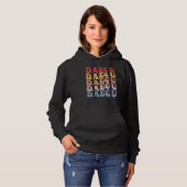 Daegu City Groovy Retro Hoodie (Voorkant volledig)