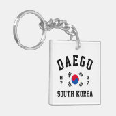 Daegu South Korea Sleutelhanger (Voorkant Links)