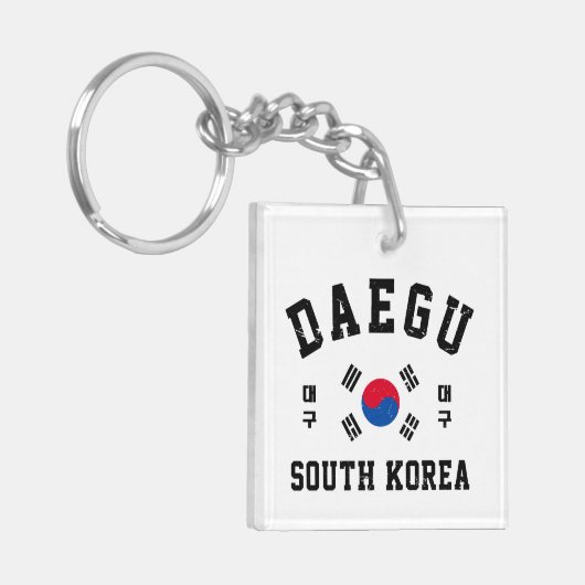 Daegu South Korea  Sleutelhanger (Voorkant Links)