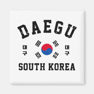 Daegu Zuid-Korea Magneet