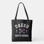 Daegu Zuid-Korea  Tote Bag (Achterkant)