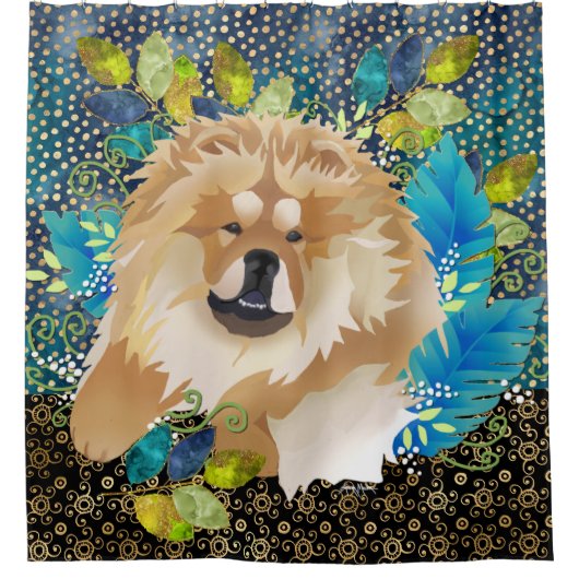 DAEJA VU chow douchegordijn (Voorkant)