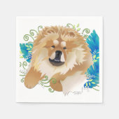 DAEJA VU Chow - Papieren servetten (Voorkant)