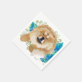 DAEJA VU Chow - Papieren servetten (Hoek)