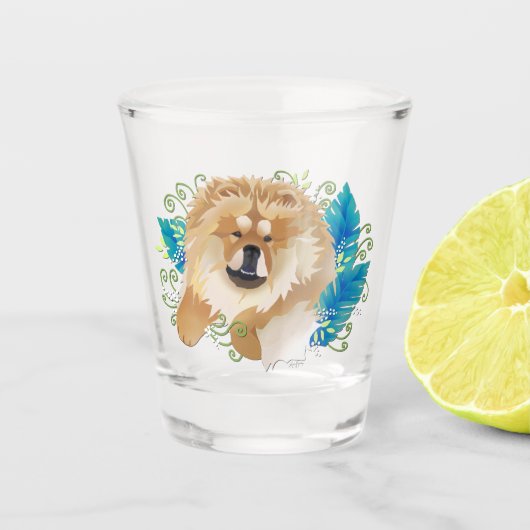 DAEJA VU Chow shot glas (Voorkant)