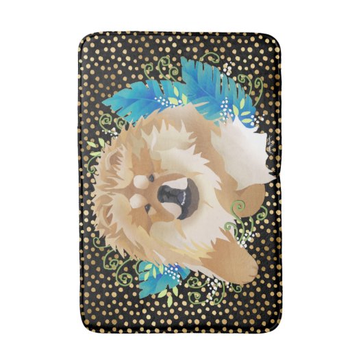 DAEJA VU Chow (zwart goud) krat/badmat Badmat (Voorkant Verticaal)