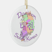 Daejeon Zuid-Korea Keramisch Ornament (Rechts)