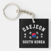 Daejeon Zuid-Korea Sleutelhanger (Voorkant)