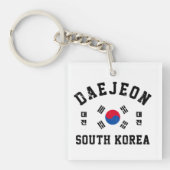Daejeon Zuid-Korea Sleutelhanger (Voorkant)