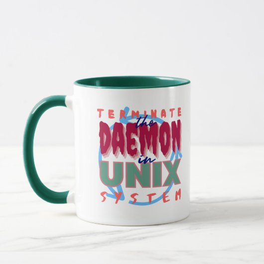 Daemonproces in Unix-systemen Mok (Links)