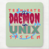 Daemonproces in Unix-systemen Muismat (Voorkant)