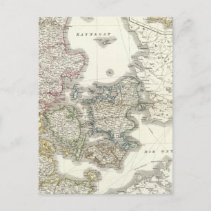 Daenemark, Island - Denemarken, IJsland Briefkaart