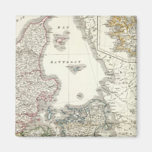 Daenemark, Island - Denemarken, IJsland Magneet