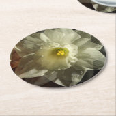 Daffidol Dreams Ronde Kartonnen Onderzetter (Gebogen)