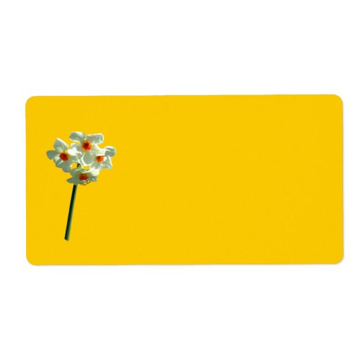 Daffodieletiket Etiket (Voorkant)