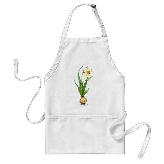 Daffodil Apron Standaard Schort (Voorkant)