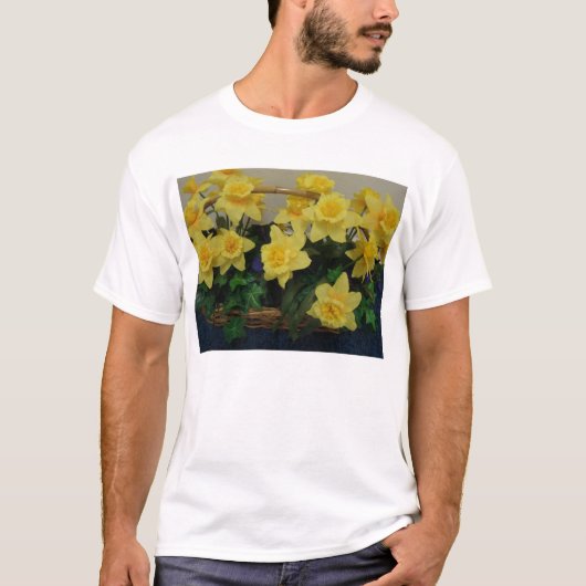 Daffodil Basket T-shirt (Voorkant)