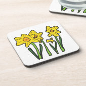 Daffodil Bier Onderzetter (Linkerzijde)