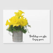 Daffodil Birthday Bouquet (Voorkant)